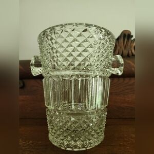 Elegant Clear Glass Vase